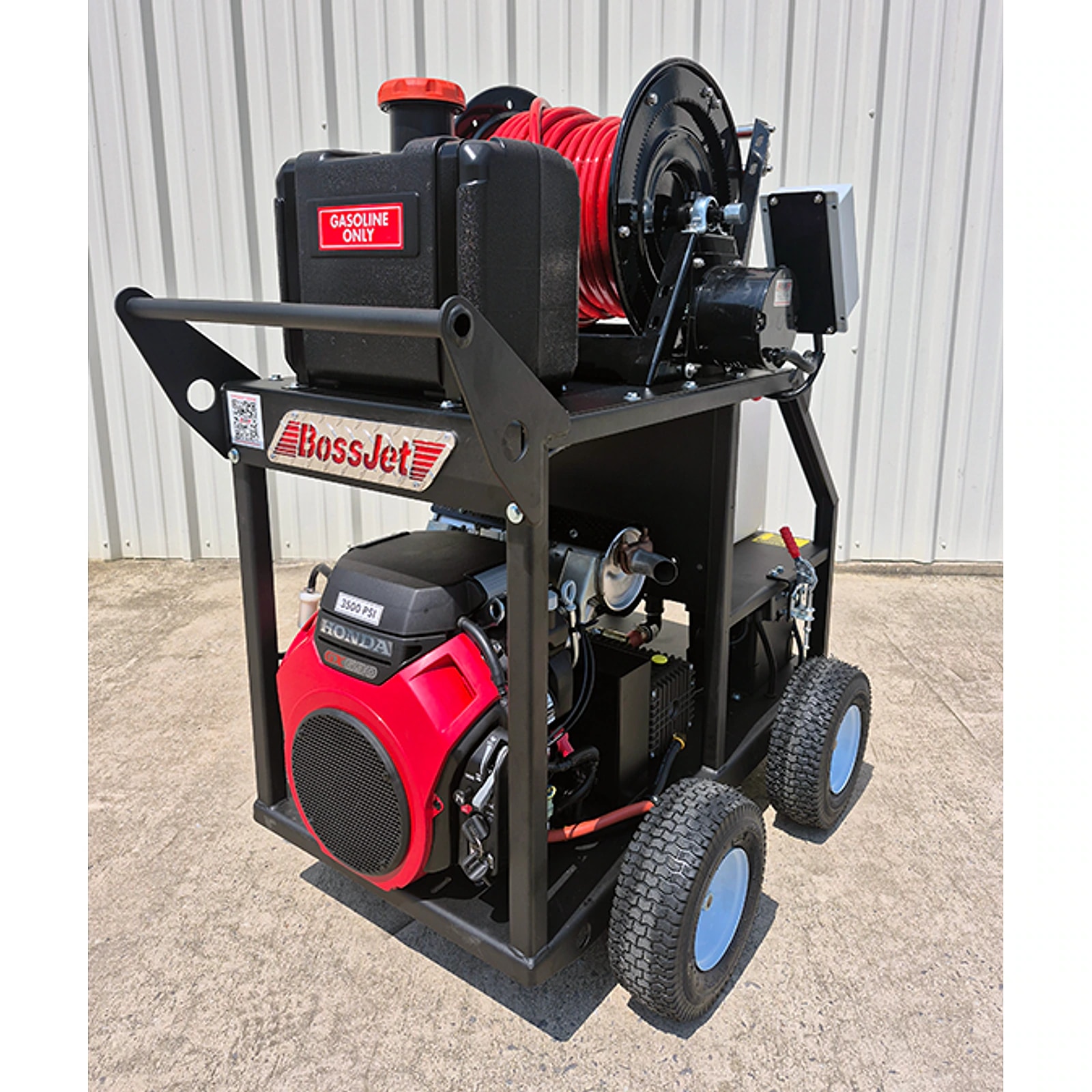 Sewer Jetters - BossJet Max 4 Wheel Cart Jetter