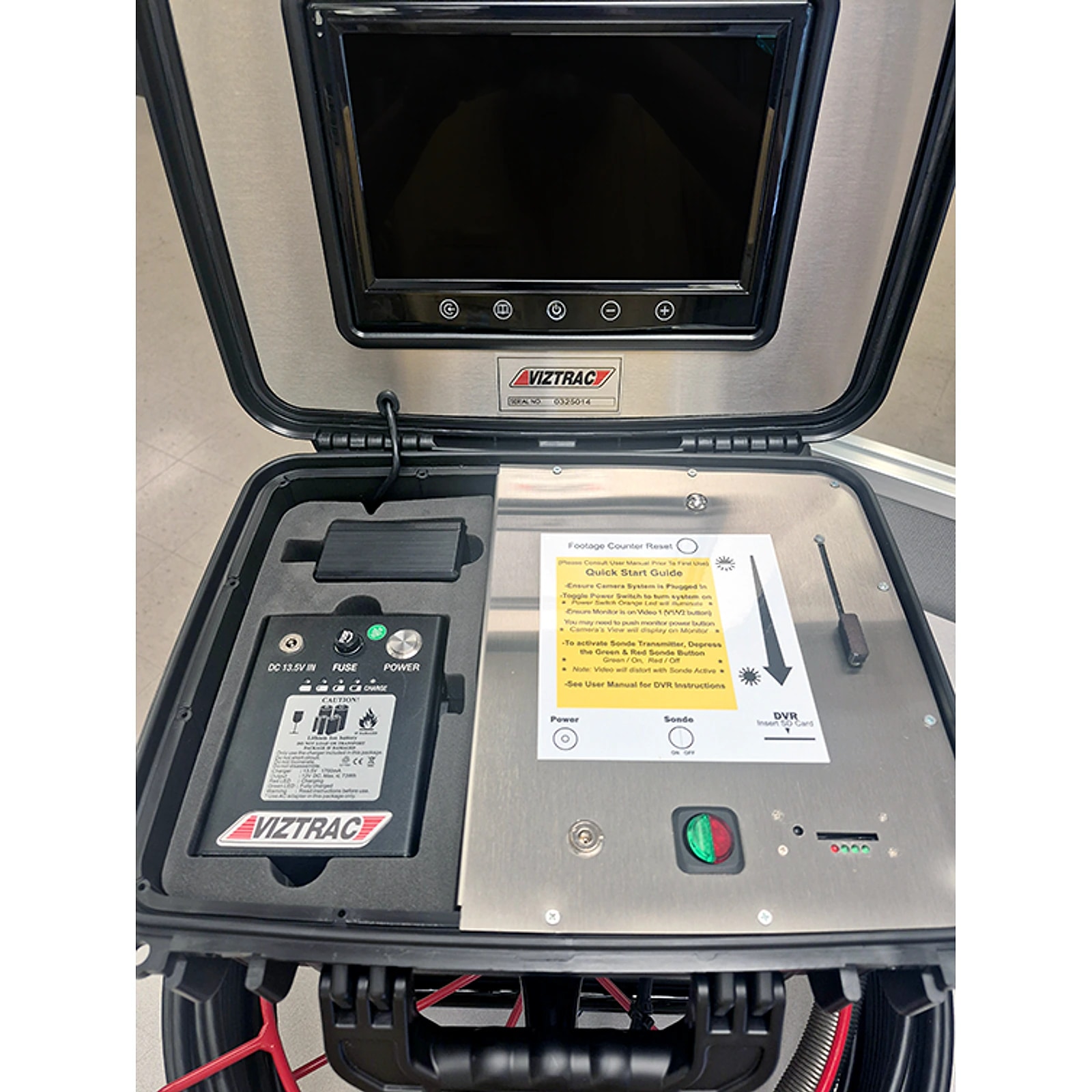 Viztrac SC series 3/8" Sewer Cameras