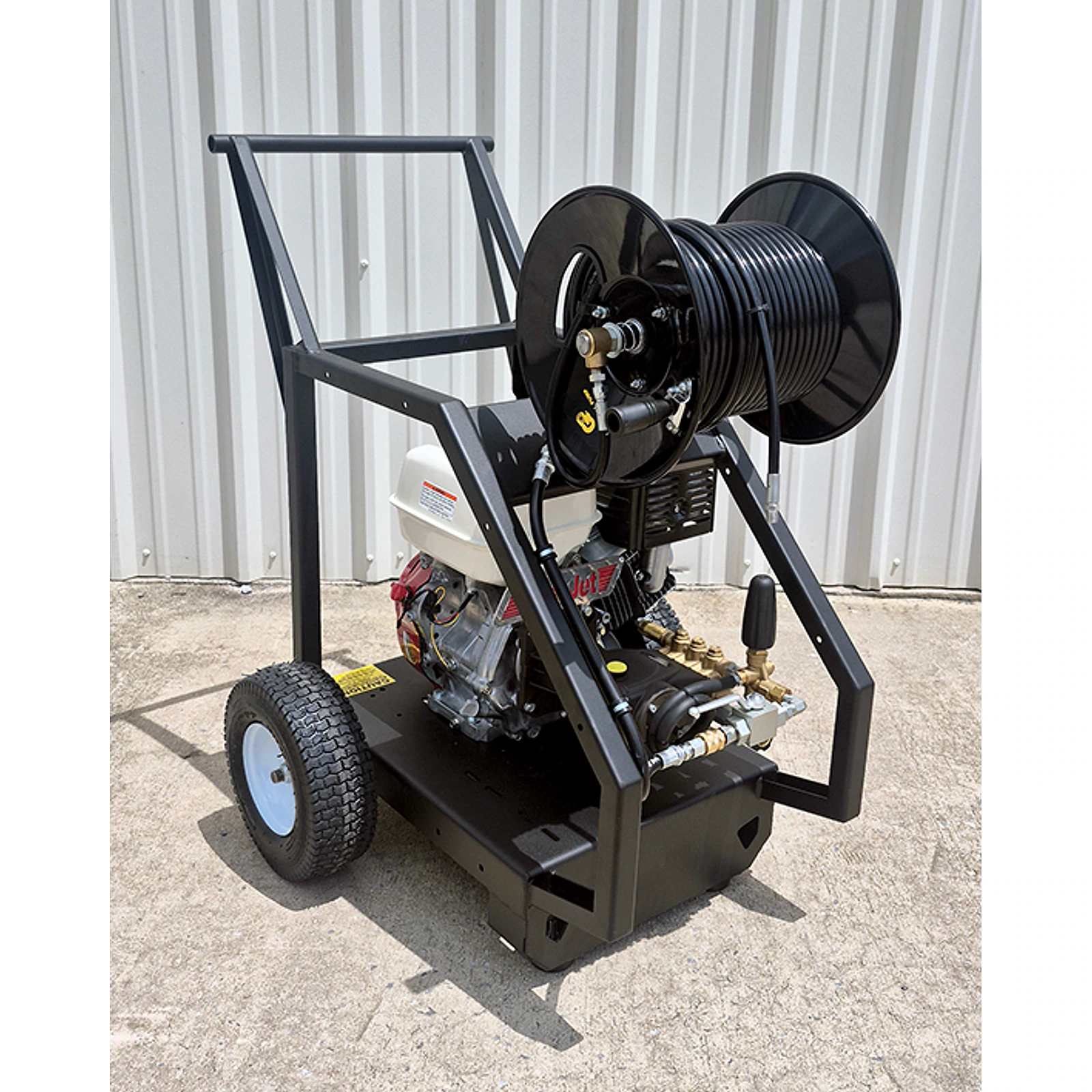 Sewer Jetters - BossJet Basic 2 Wheel Cart Jetter 2