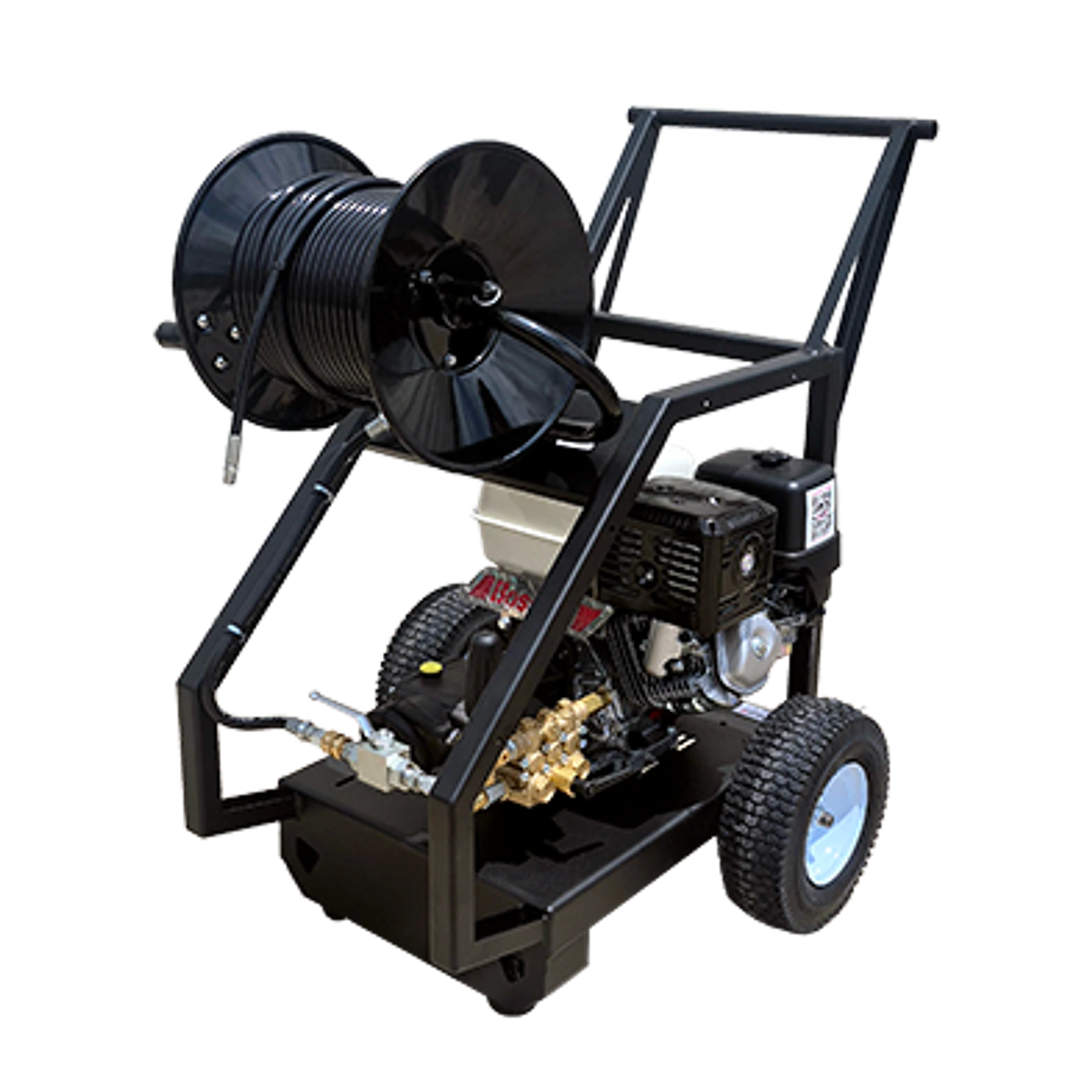 Sewer Jetters - BossJet Basic 2 Wheel Cart Jetter 4