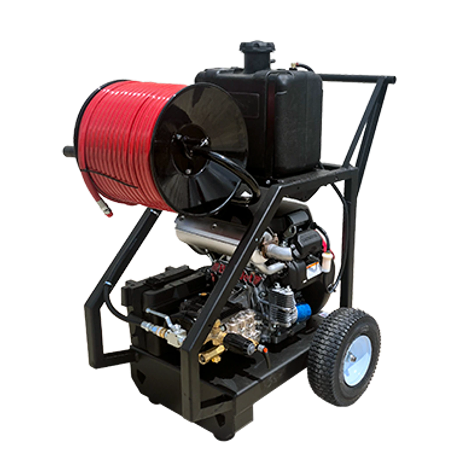 Sewer Jetters - BossJet Max 2 Wheel Cart Jetter 4
