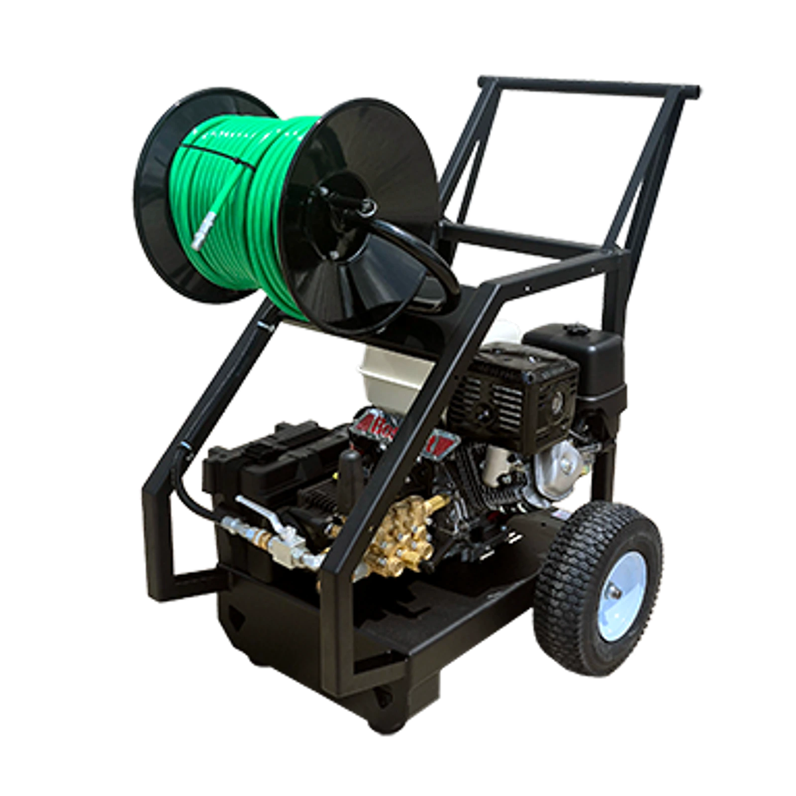Sewer Jetters - BossJet Pro 2 Wheel Cart Jetter 4