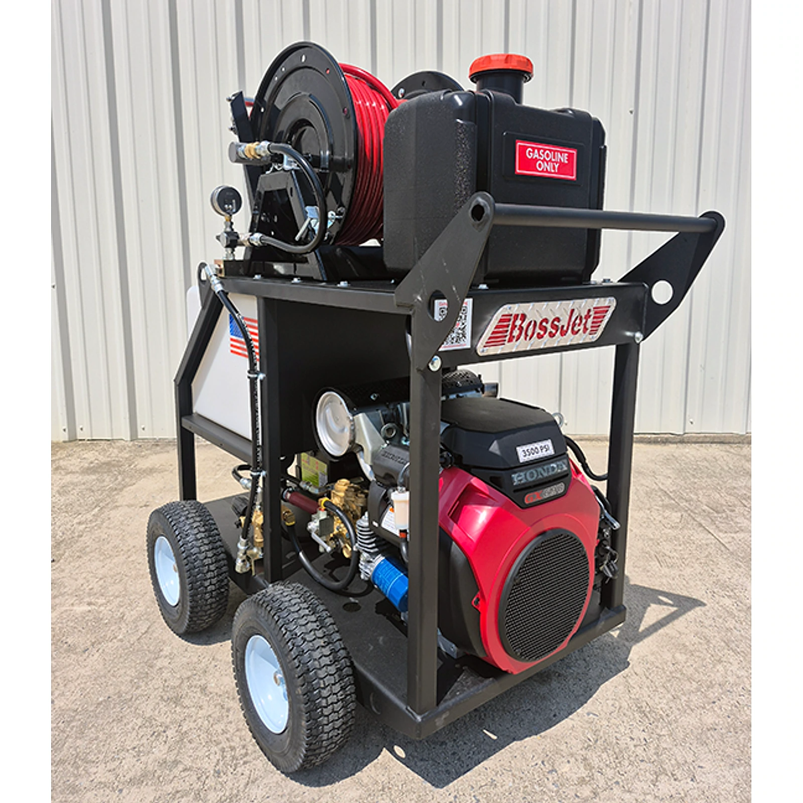 BossJet Max Four-Wheel Cart Jetter AM750-04 3